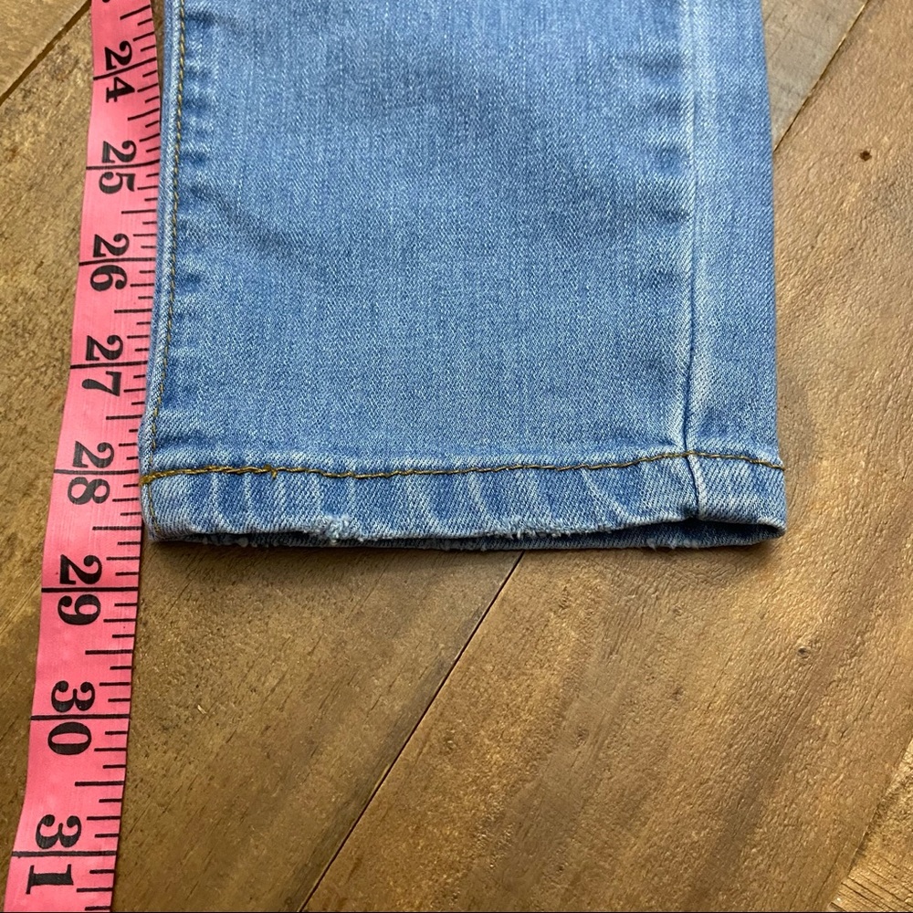Fashion Nova Hannah High Rise Jeans Light Blue 9 - Picture 7 of 13